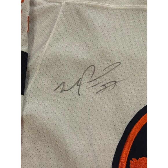 Vtg CCM New York Islanders Michael Peca #27 Signed Stitched NHL Hockey Jersey M - Picture 7 of 9